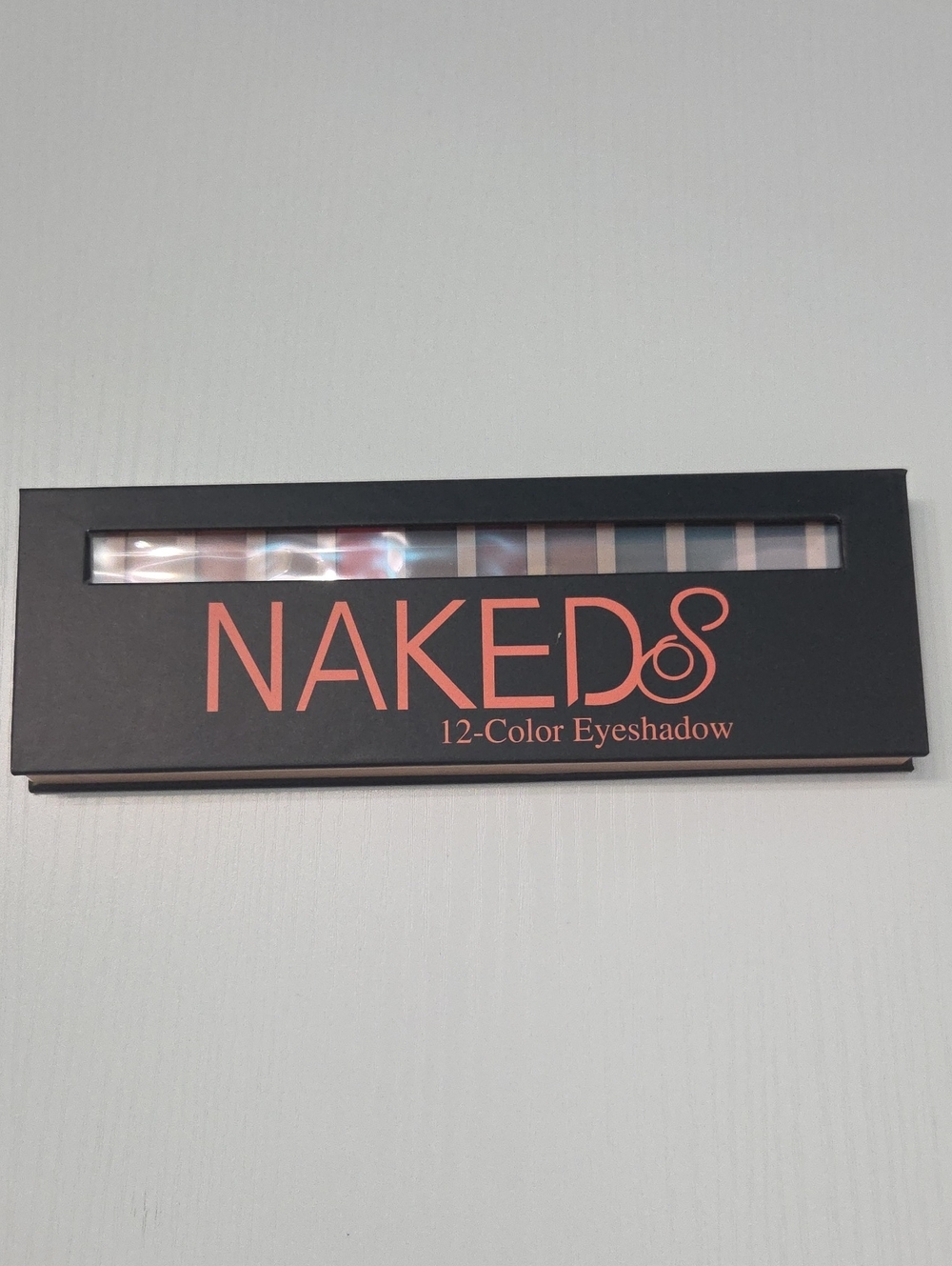 NAK 12-Color Eyeshadow Palette — Neutral Browns & Warm Pinks